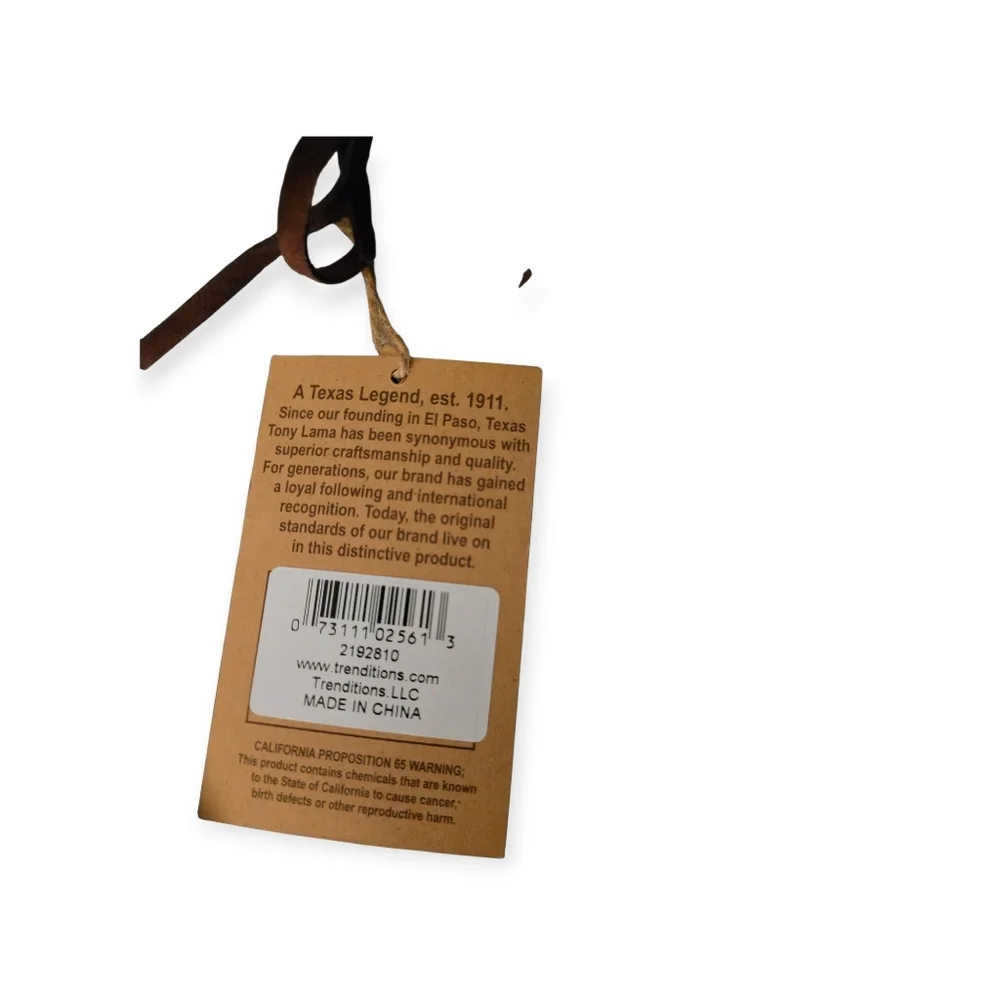 Tony Lama Brown Cowhide Fur Wristlet Purse NWT - Picture 7 of 7